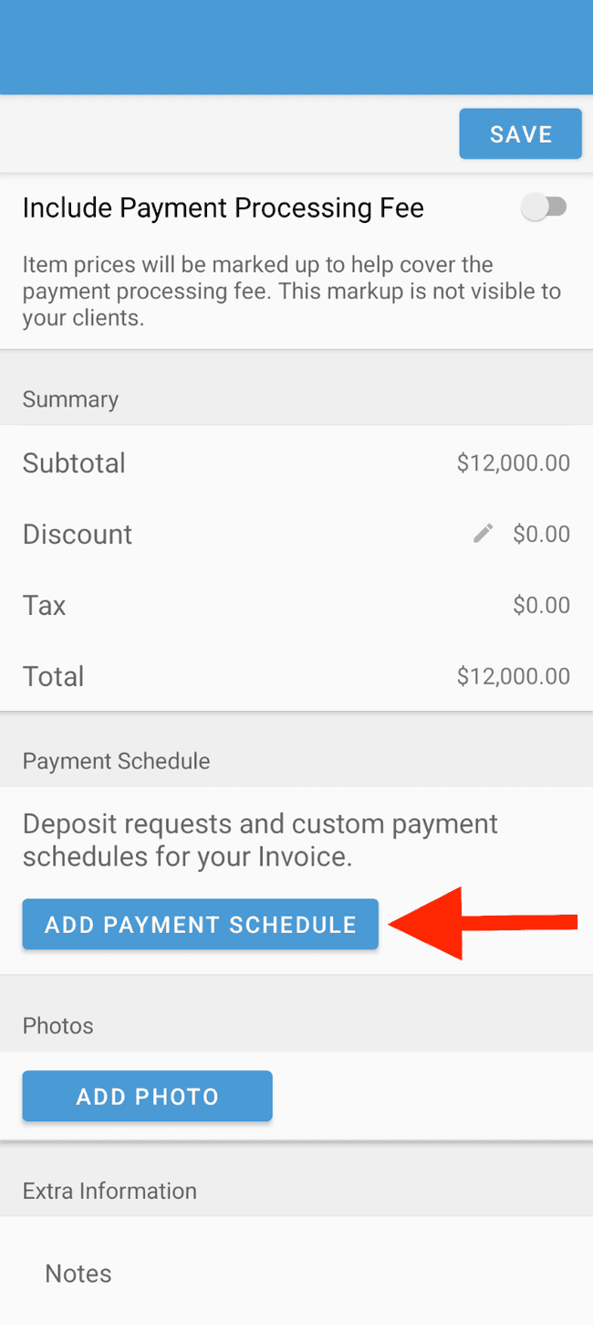 Screenshot showing the action involved in completing this step