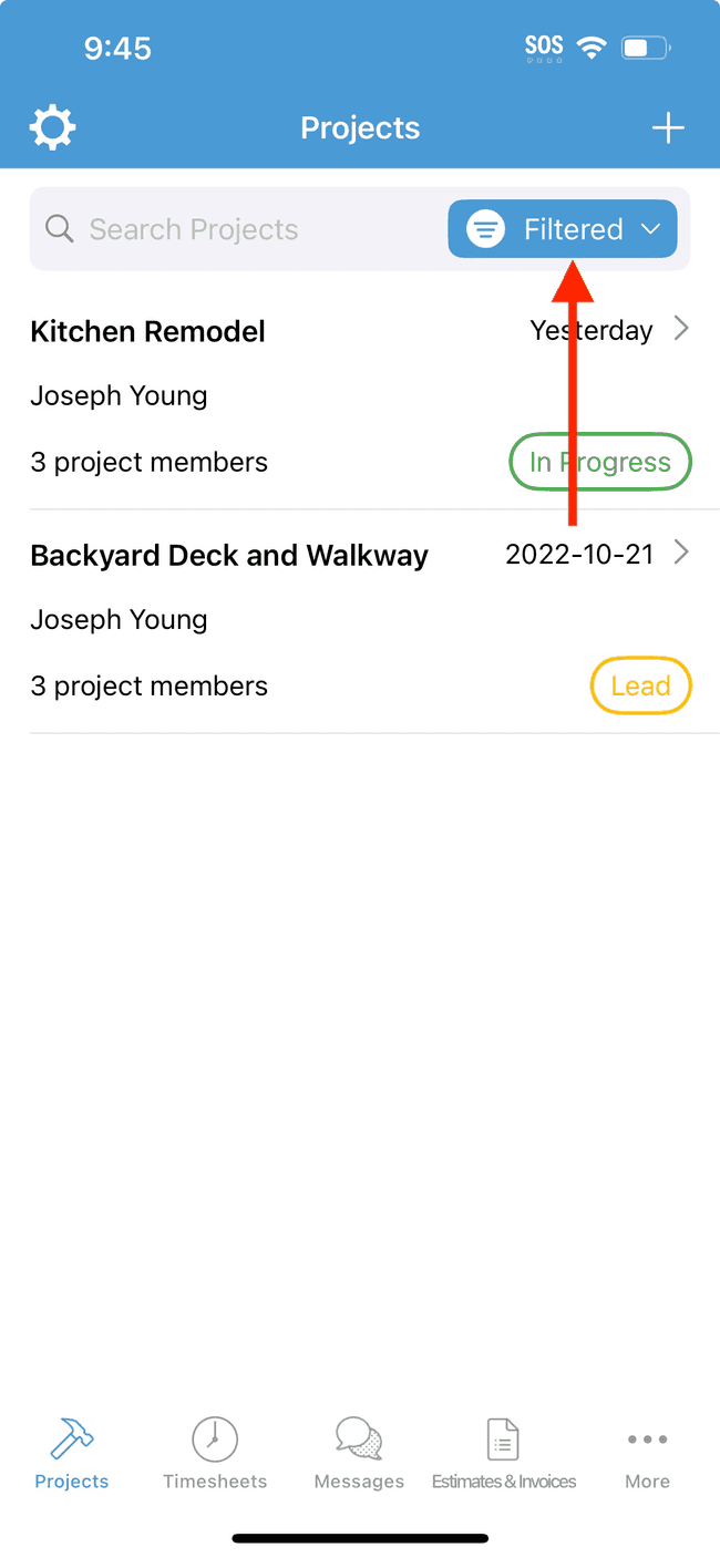 Screenshot showing the action involved in completing this step