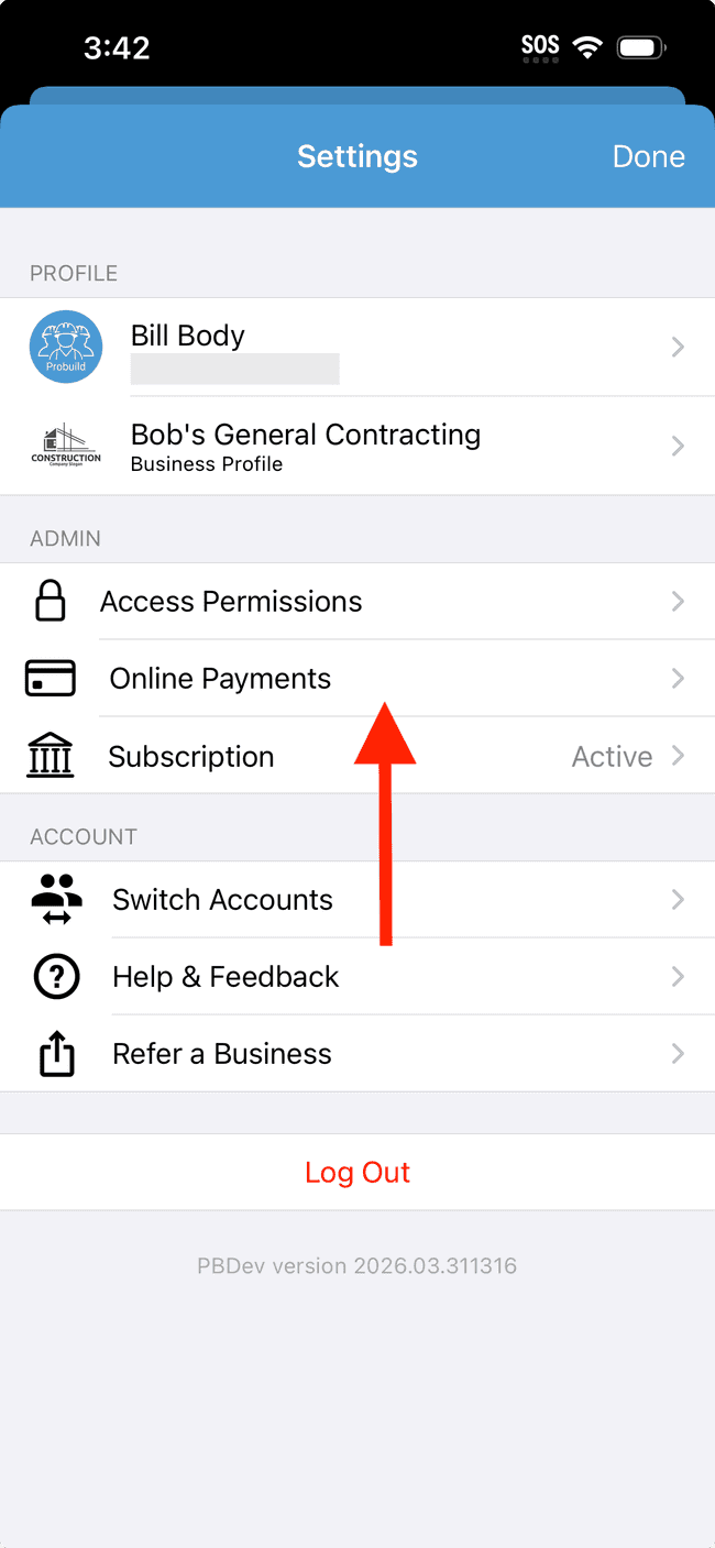 Screenshot showing the action involved in completing this step