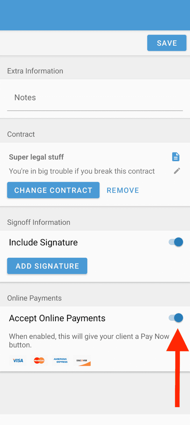 Screenshot showing the action involved in completing this step