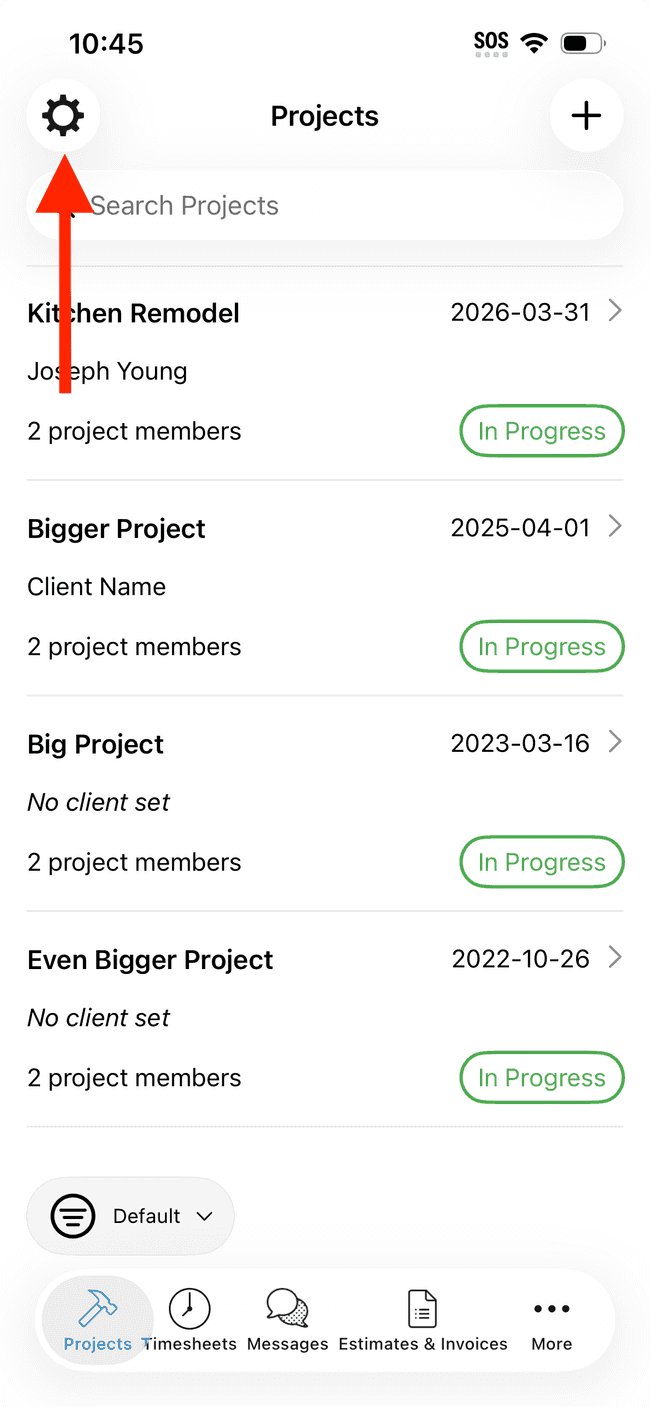 Screenshot showing the action involved in completing this step