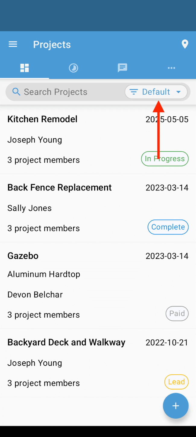 Screenshot showing the action involved in completing this step