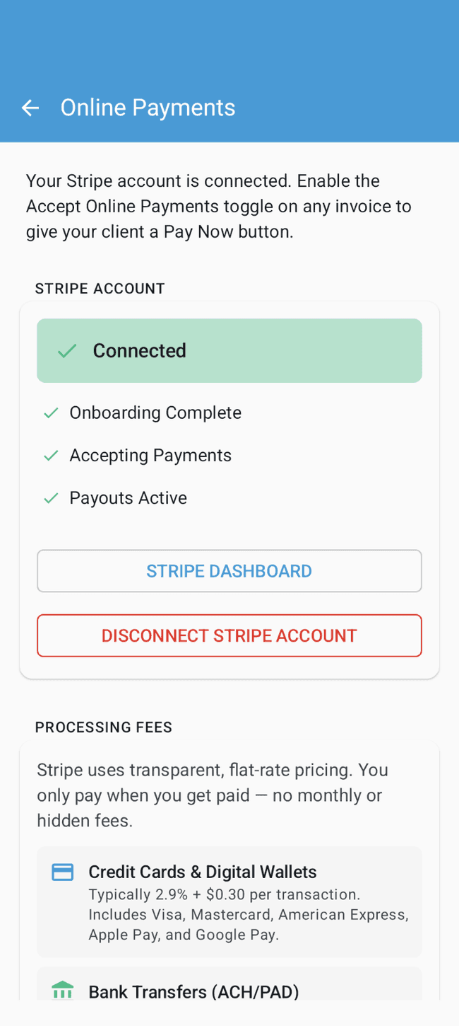 Screenshot showing the action involved in completing this step